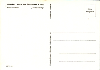 Rudolf Kaesbach - Lebensfrühling xxxx 95 007 D ** - Haus der Deutschen Kunst